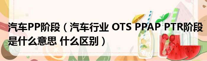 ptr是什么意思