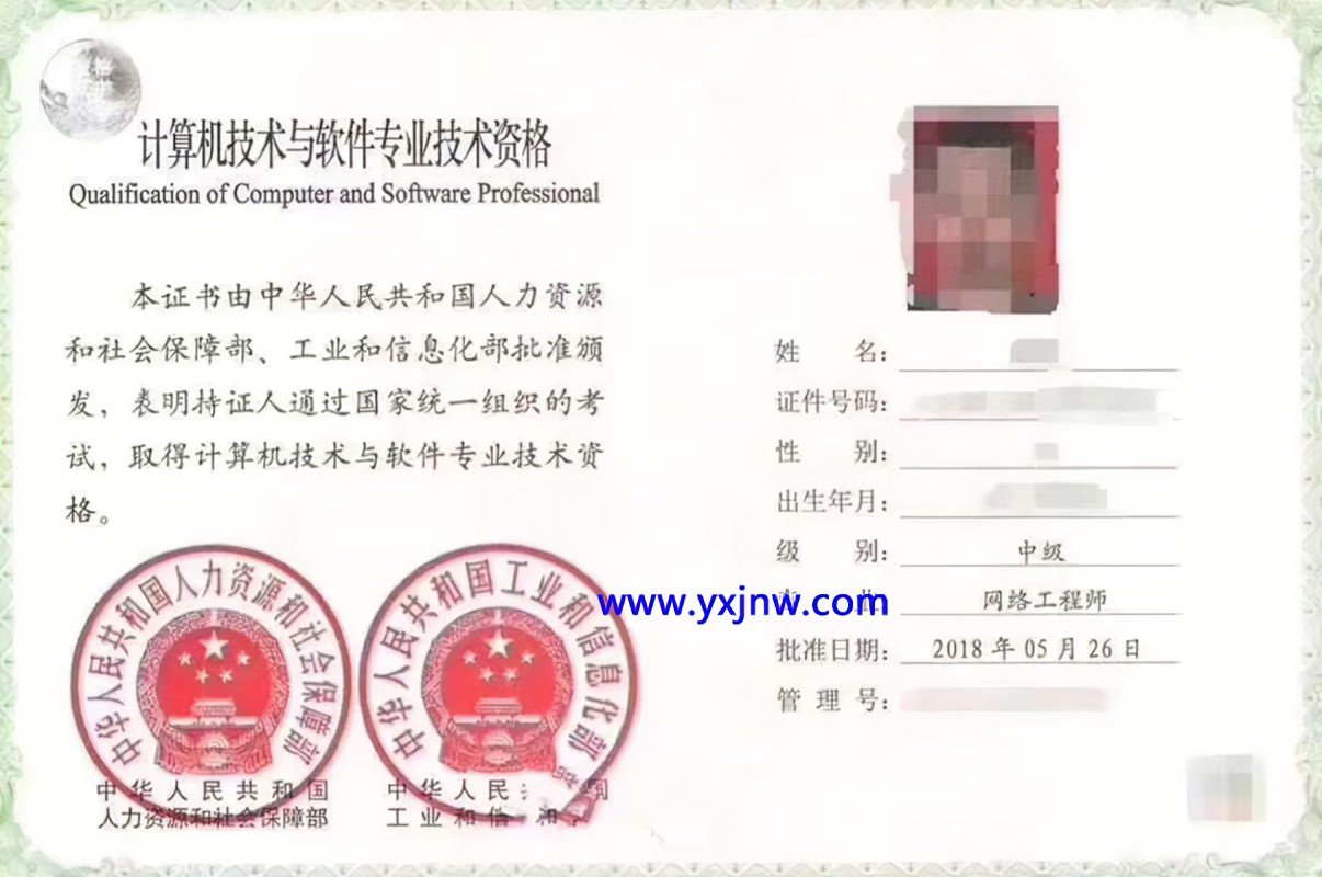 网络工程师中级