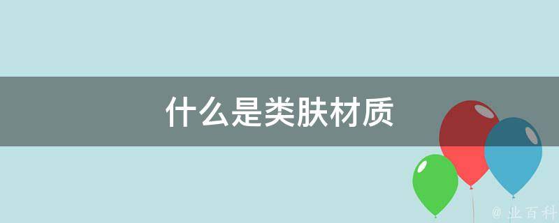 什么是类