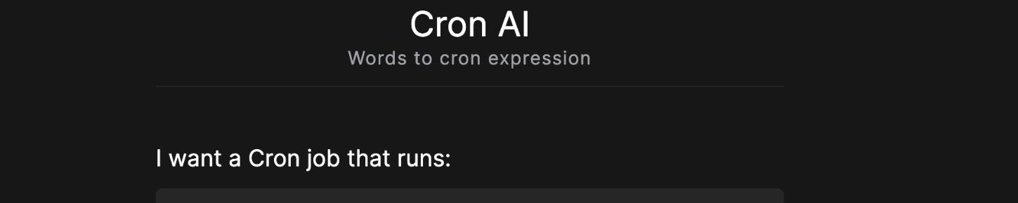 cron在线