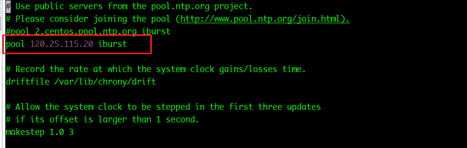ntpdate
