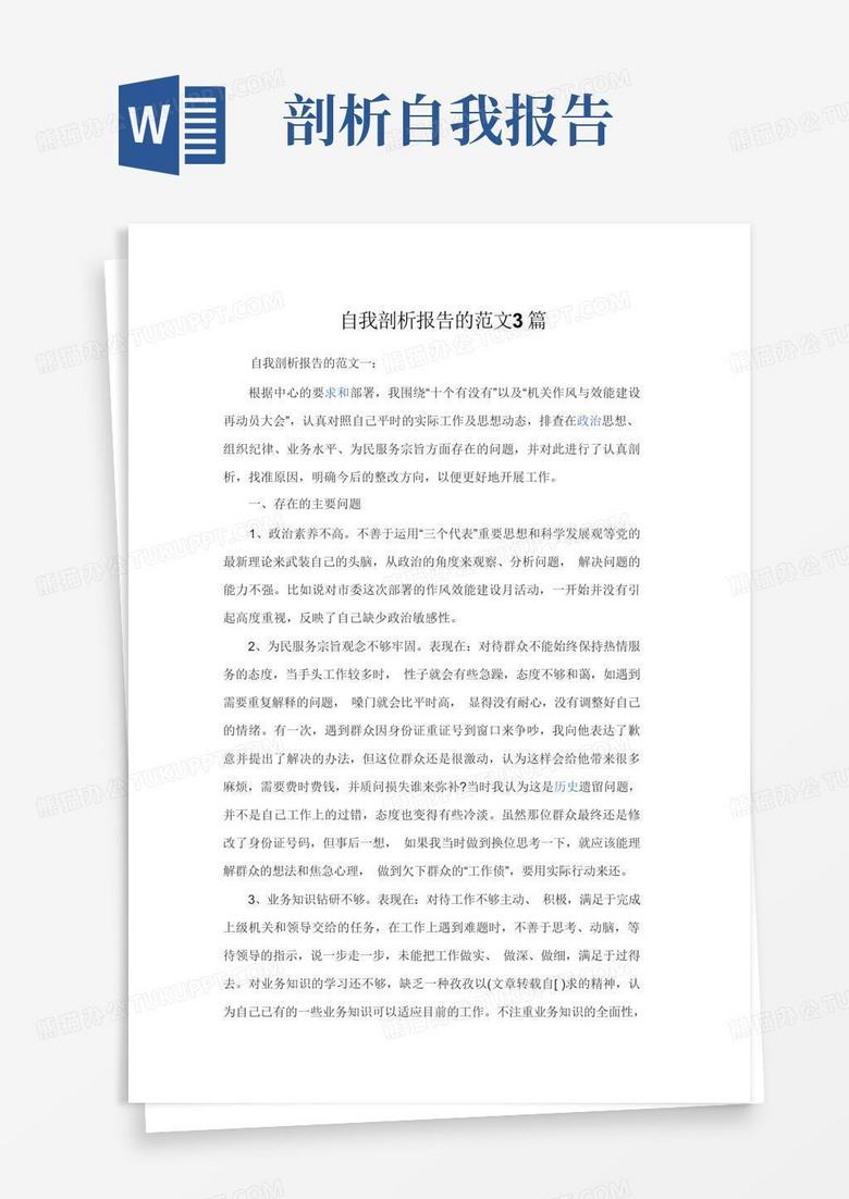 剖析的意思