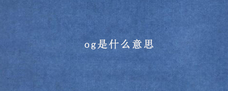 org是什么意思
