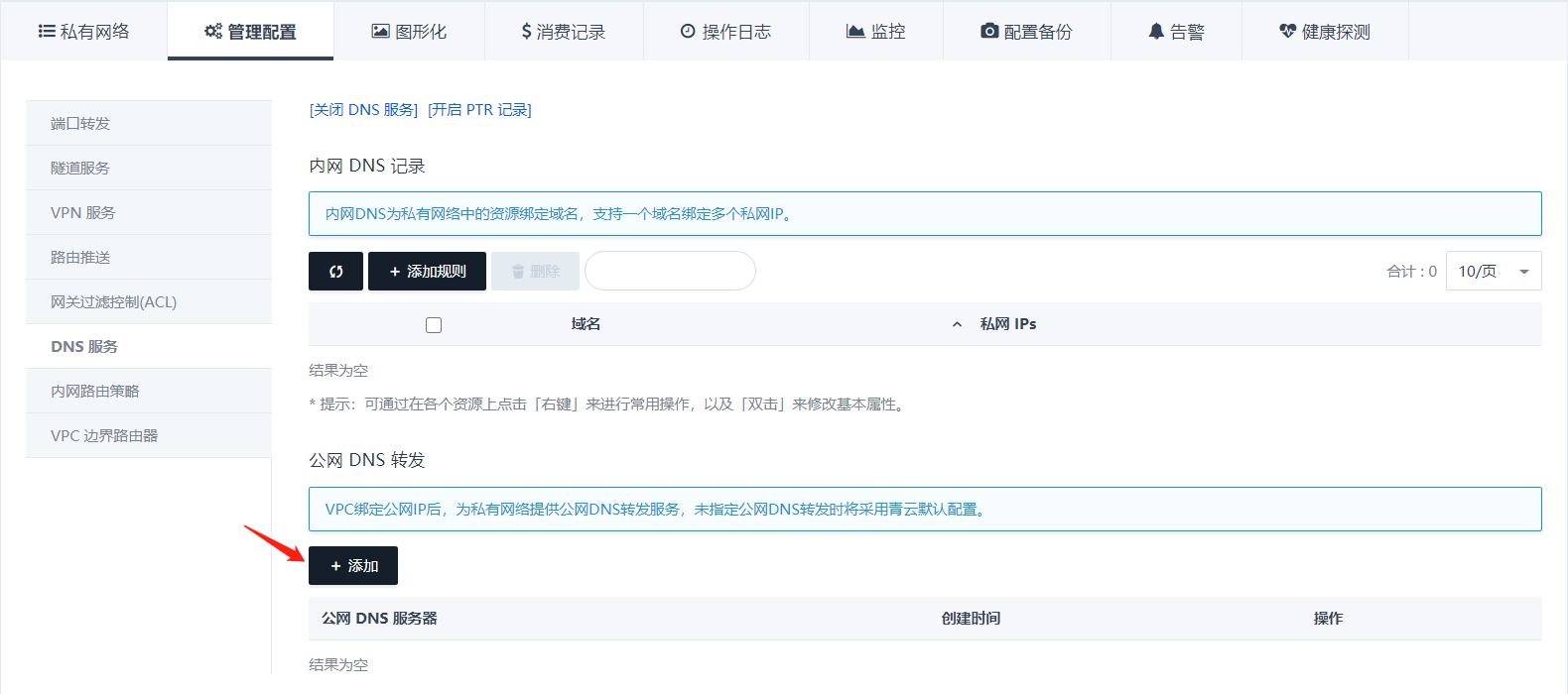公网dns