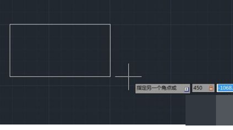 cad画矩形