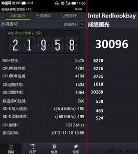 跑分测试