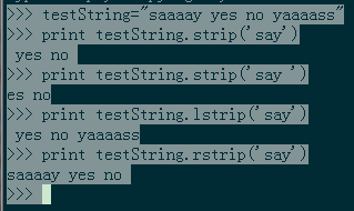 rstrip