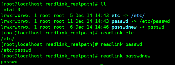 readlink