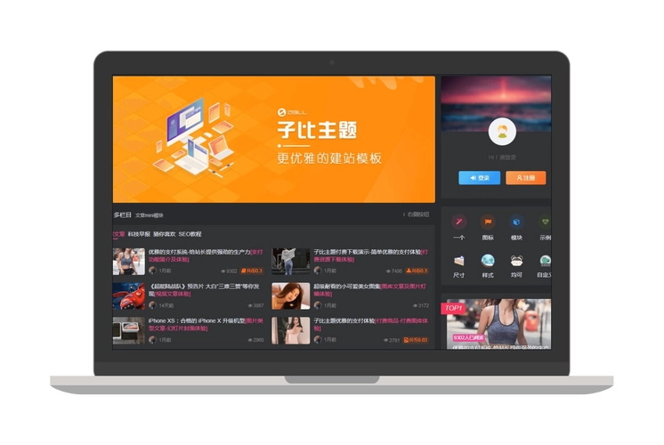 子比主题