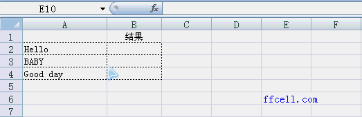 LOWER函数