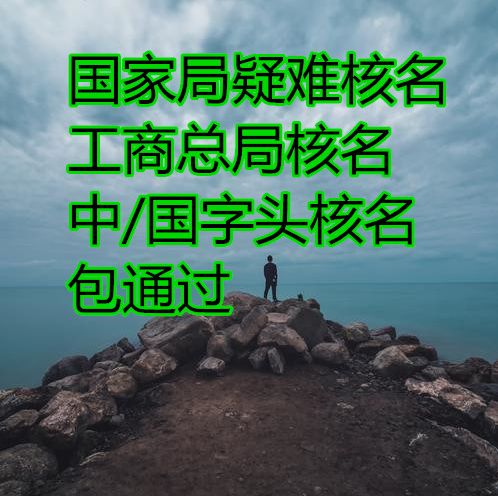 名称核准