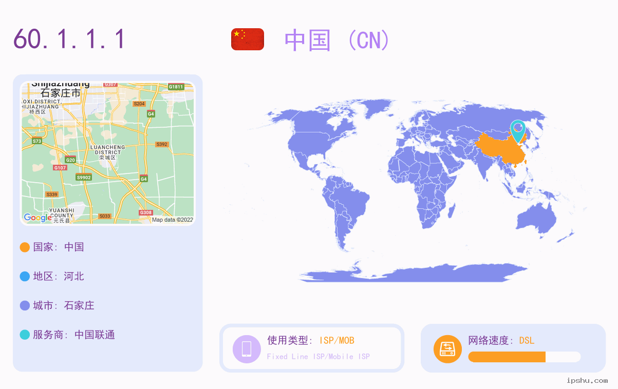 中国ip段