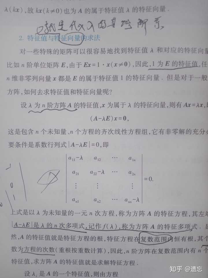 特征值怎么求