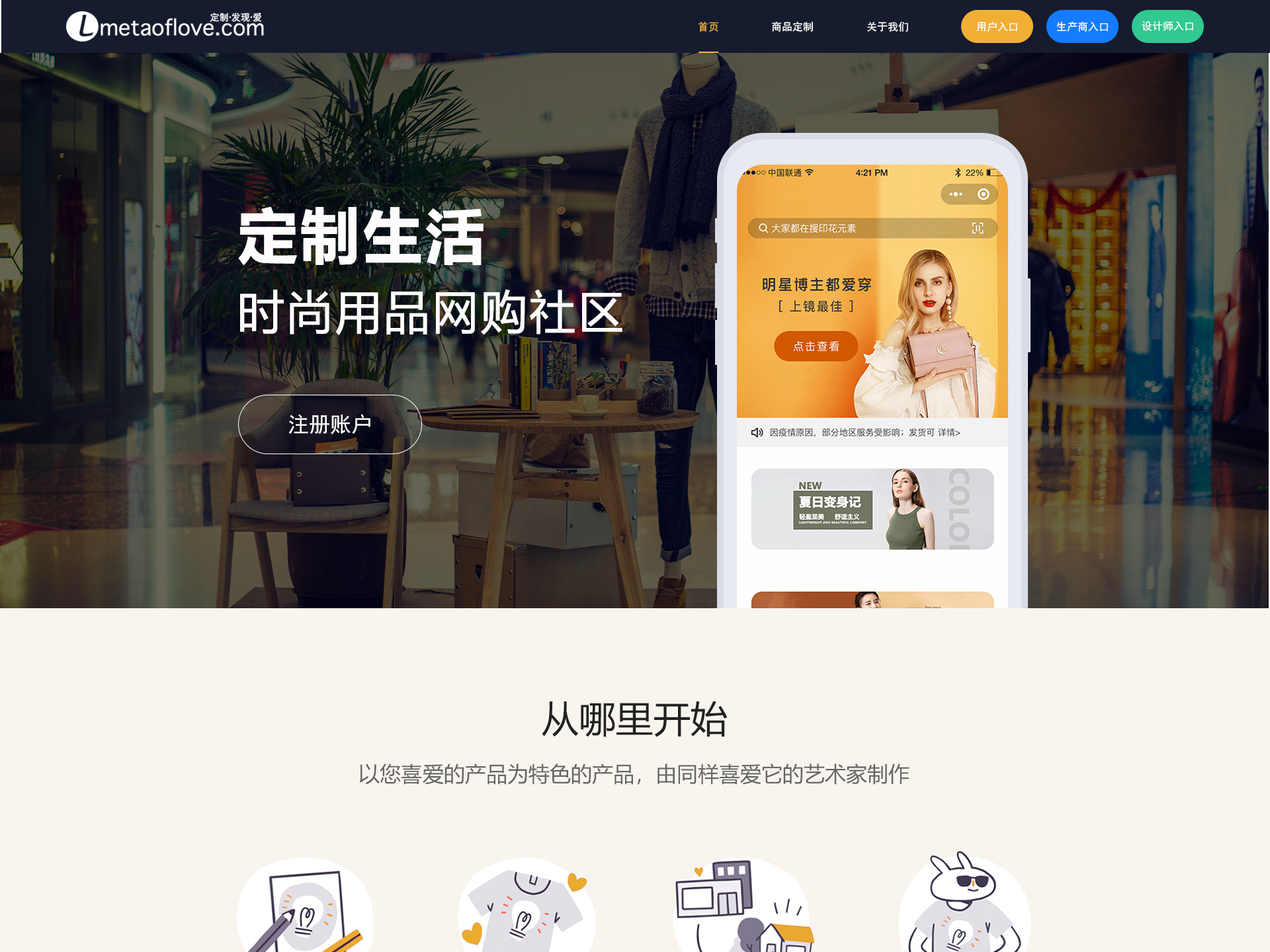 网上购物社区