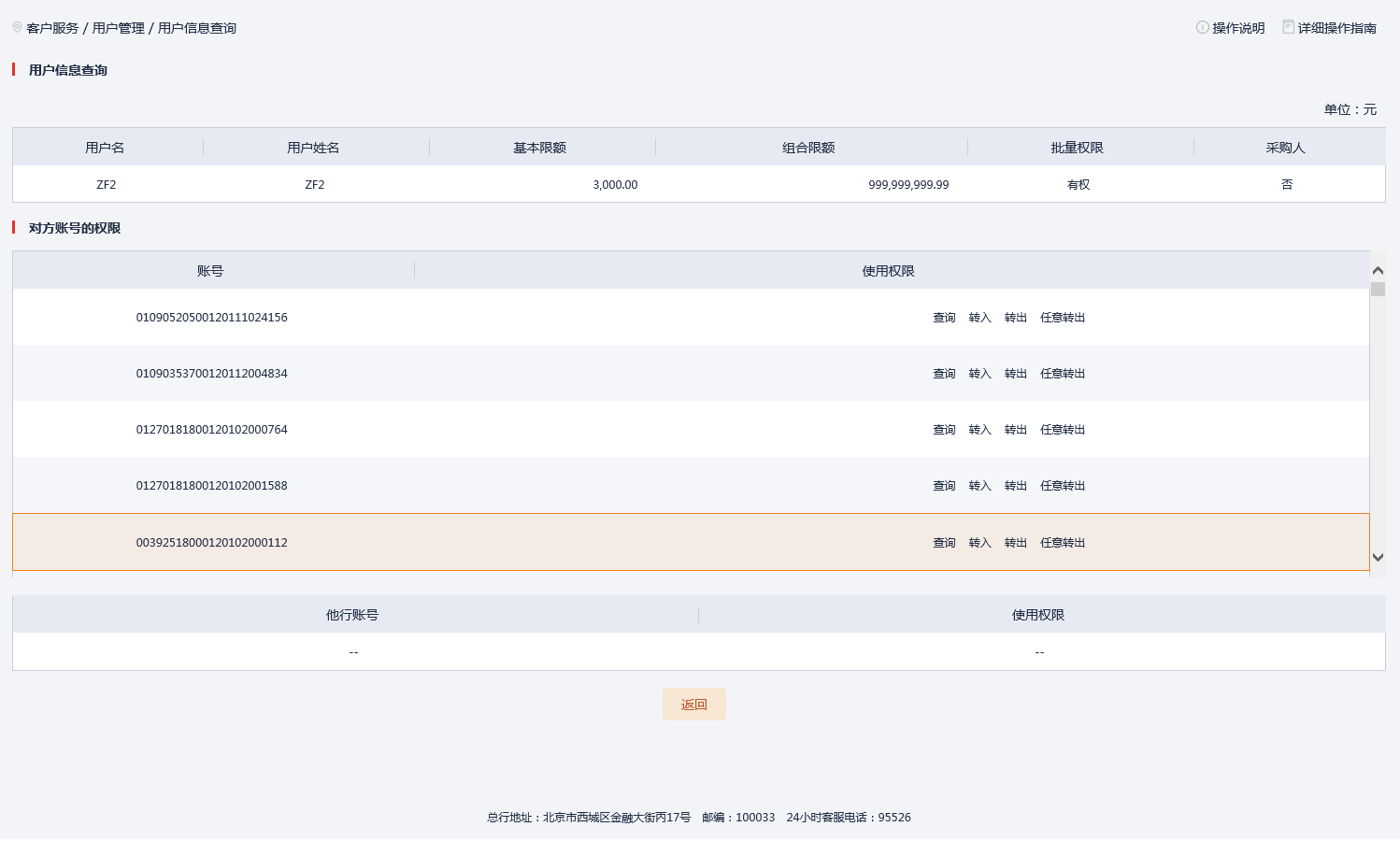 用户信息