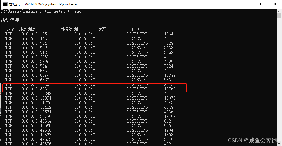 8080端口