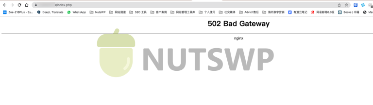 网页502
