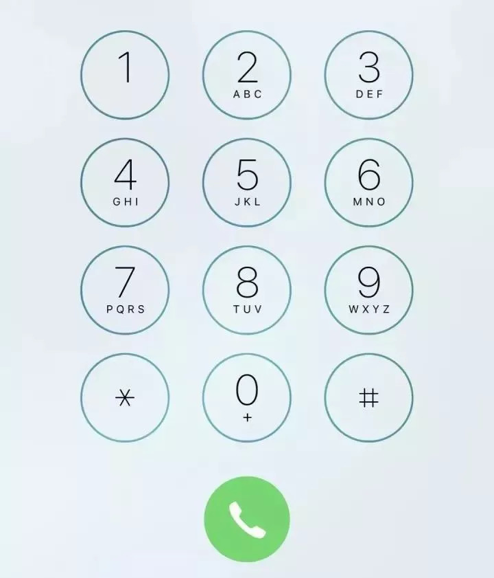 拨号键