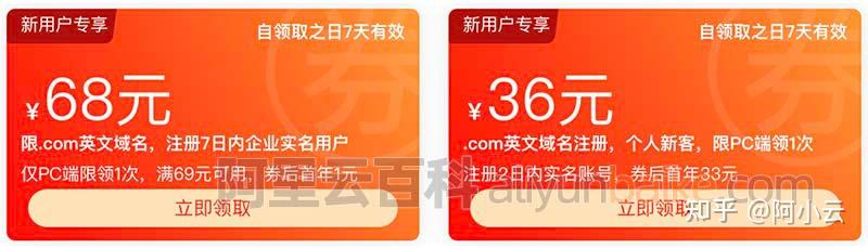 域名价格