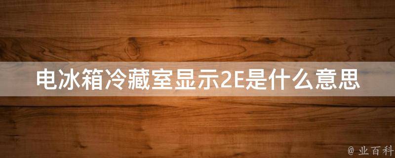 2e是什么意思
