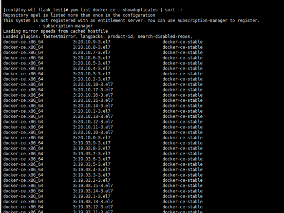 docker版本