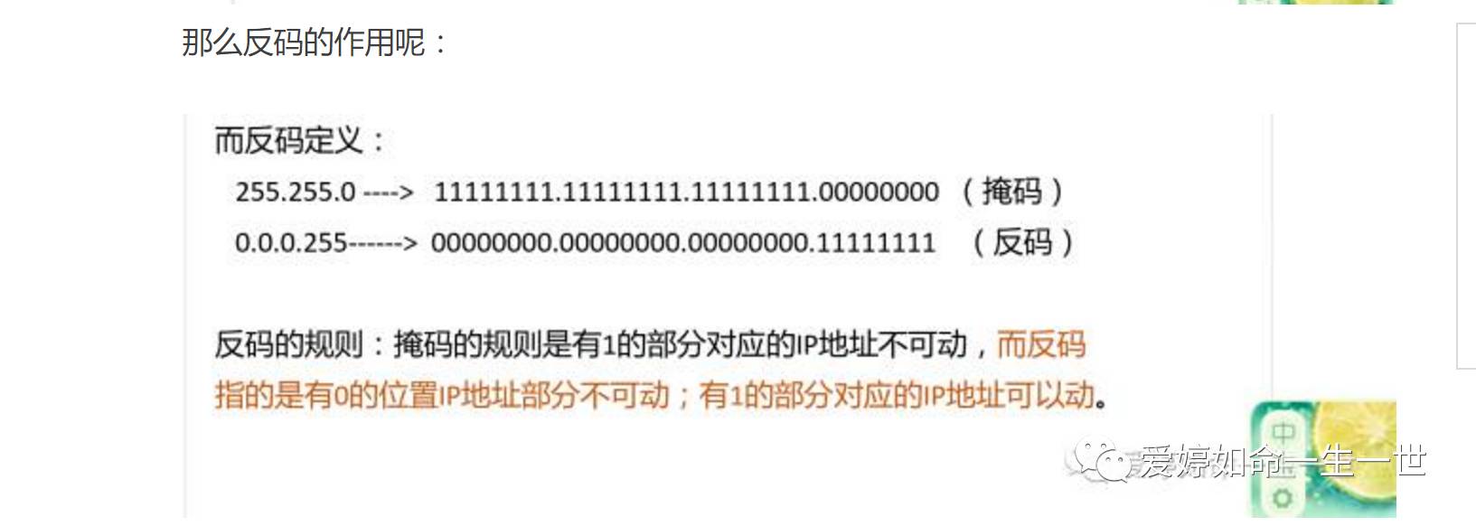 反掩码