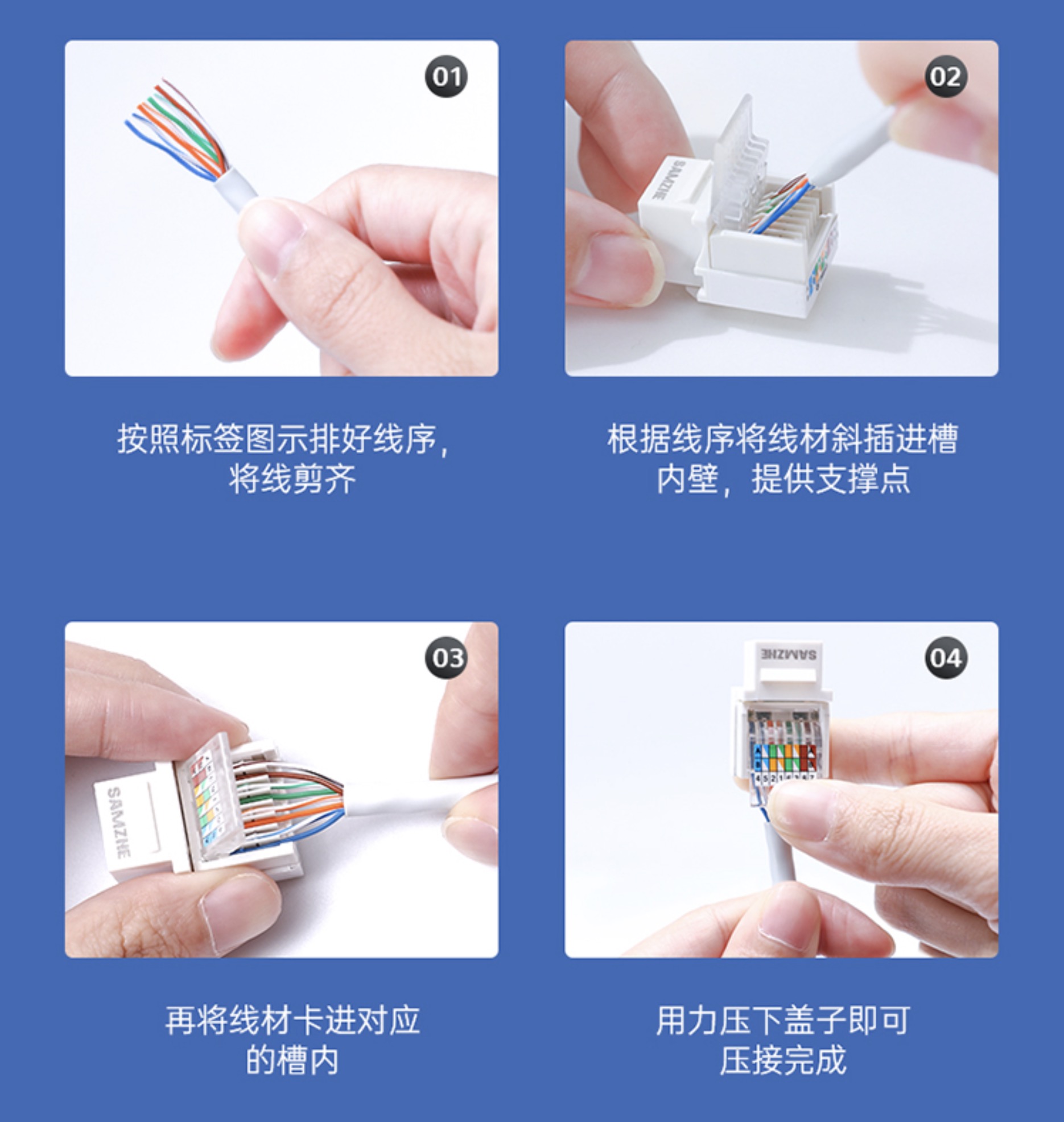 六类模块