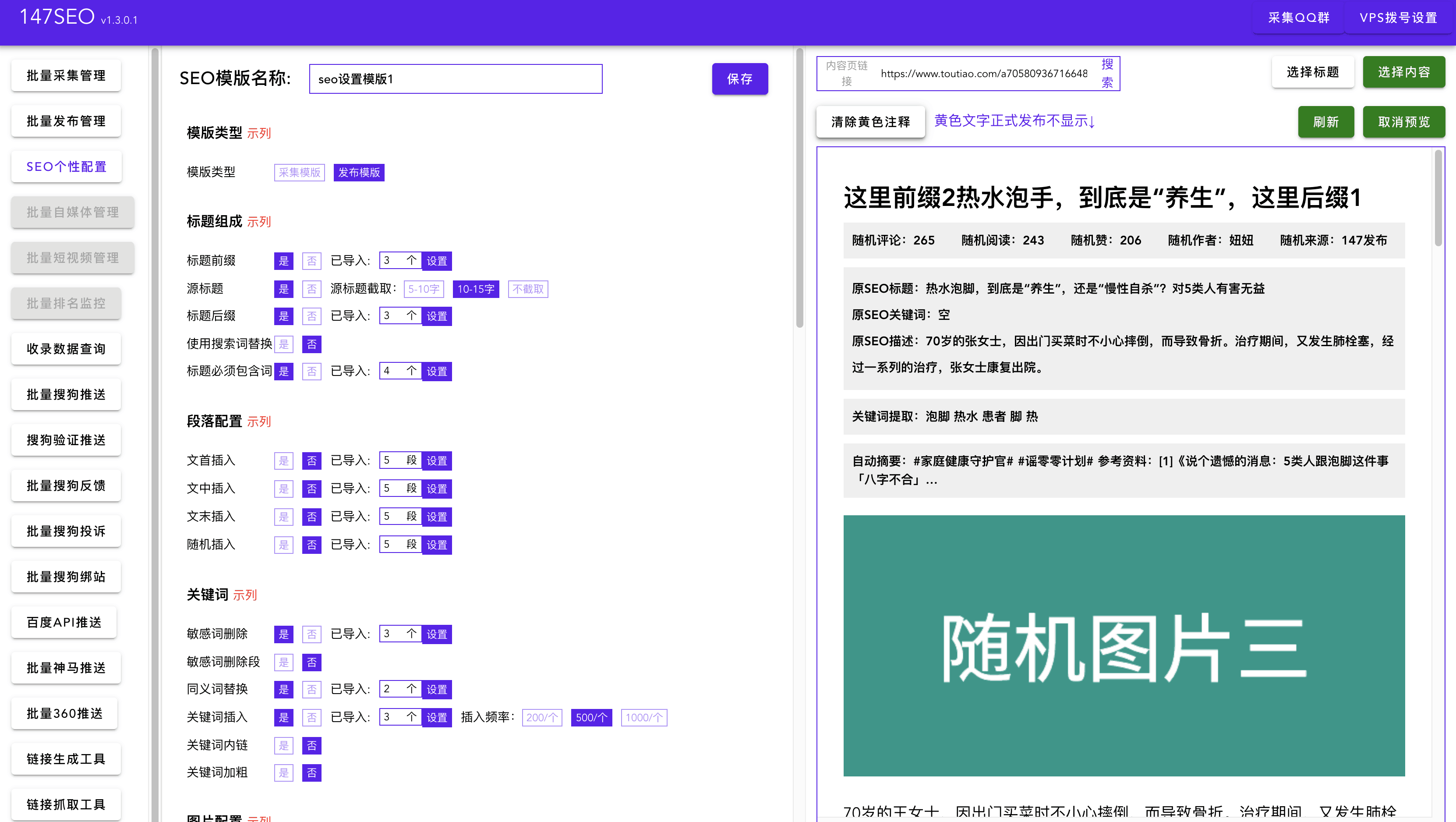 快速排名优化系统