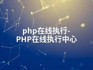 php在线执行