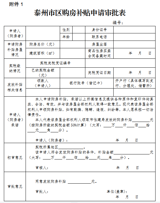 泰州市购房合同备案