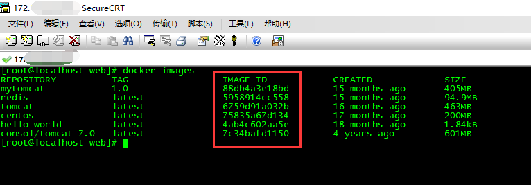 删除docker