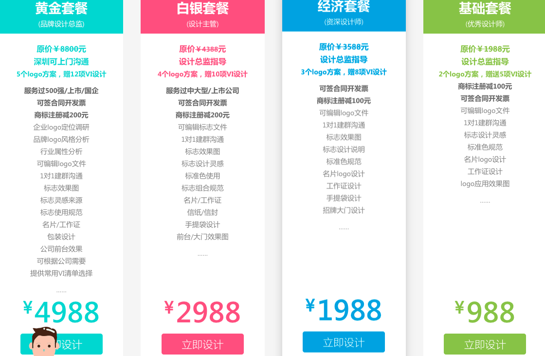 logo设计价格
