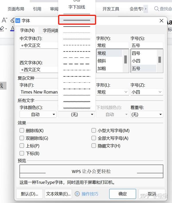 下划线是什么意思