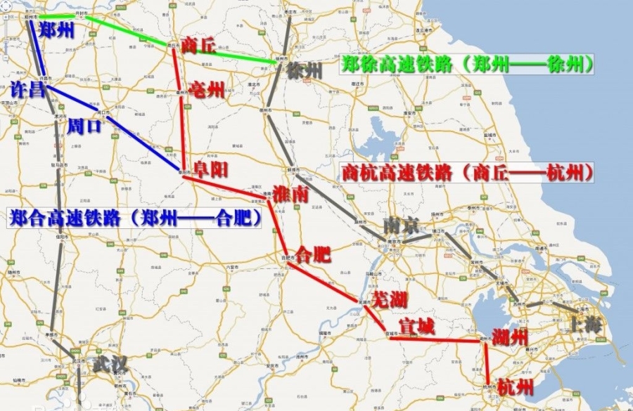 郑州到南京