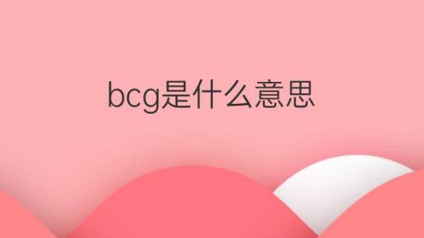 bdg是什么意思