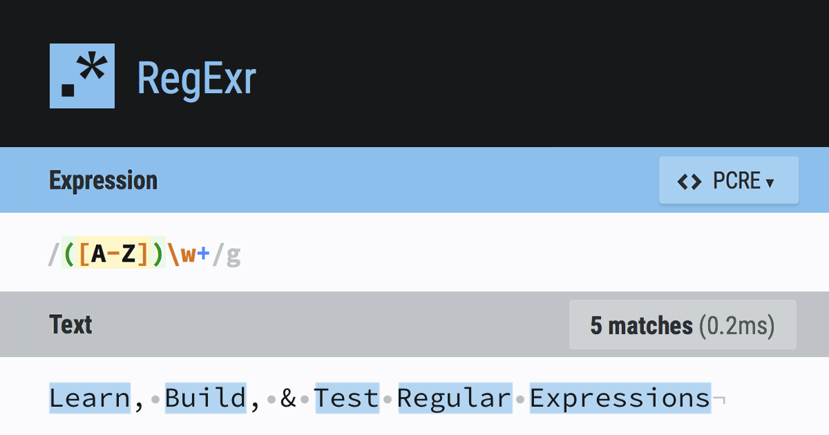 RegExp