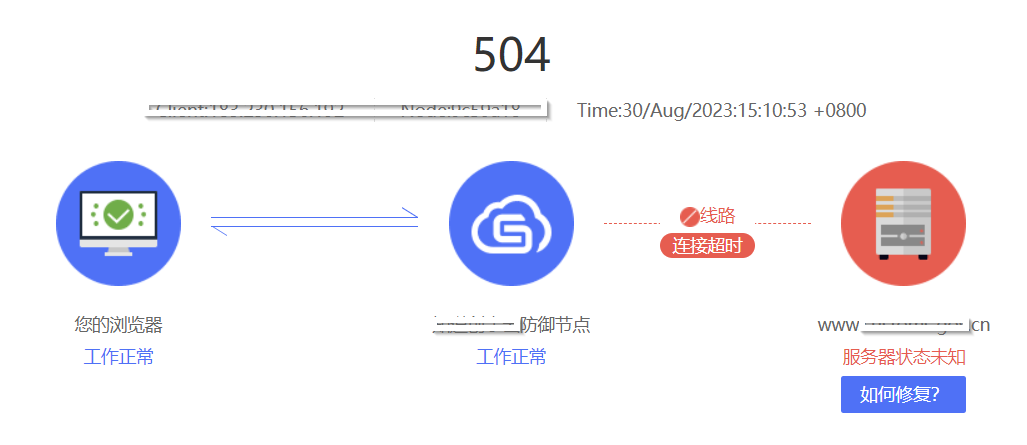504报错