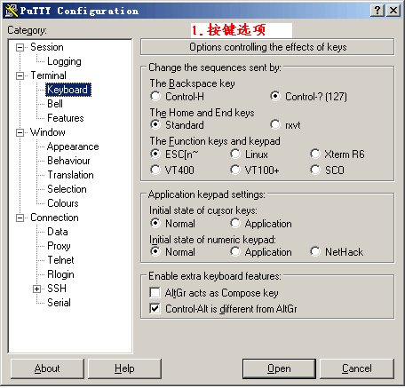 putty中文