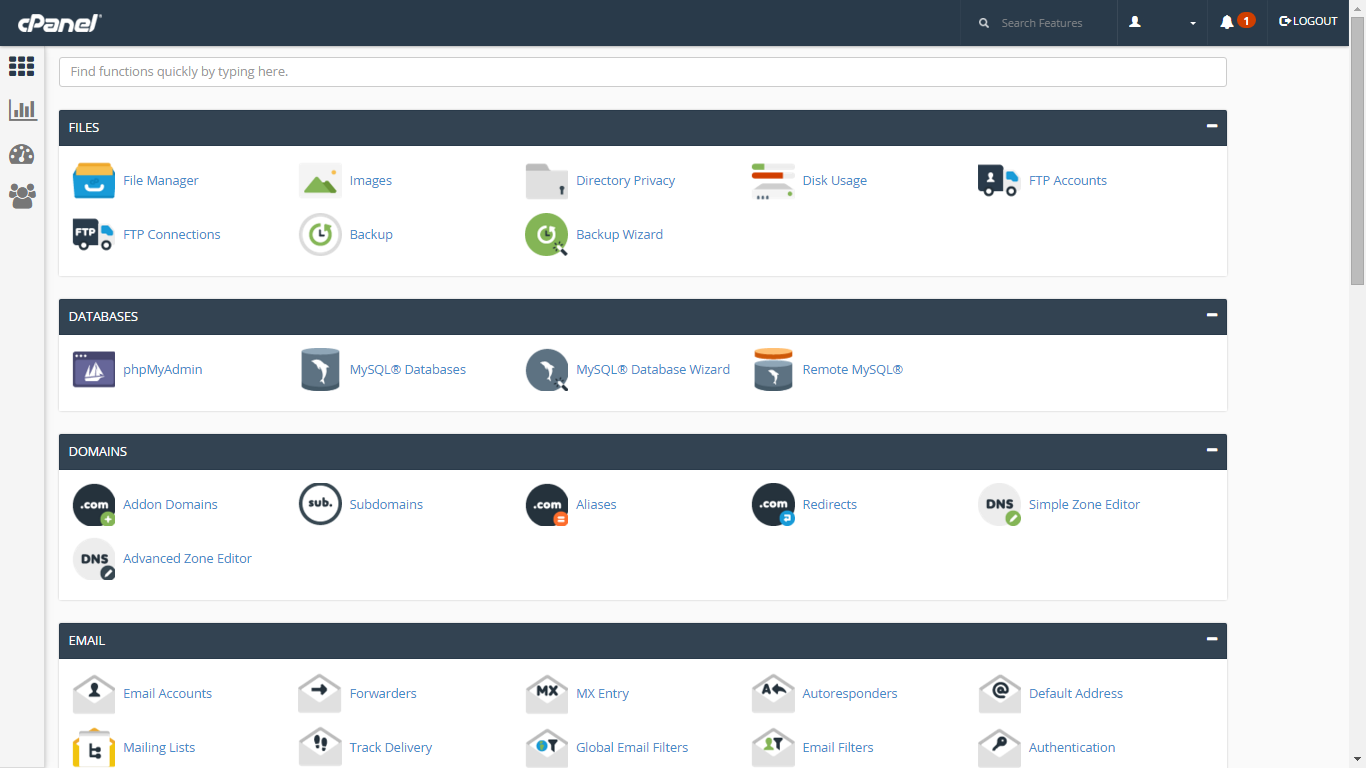 cpanel