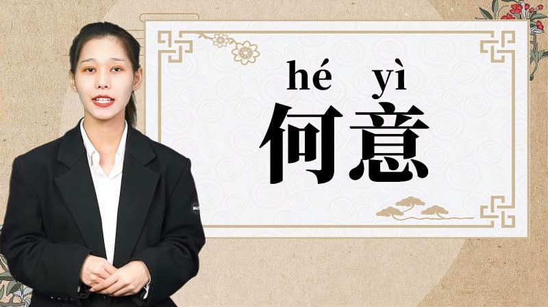 着意的拼音