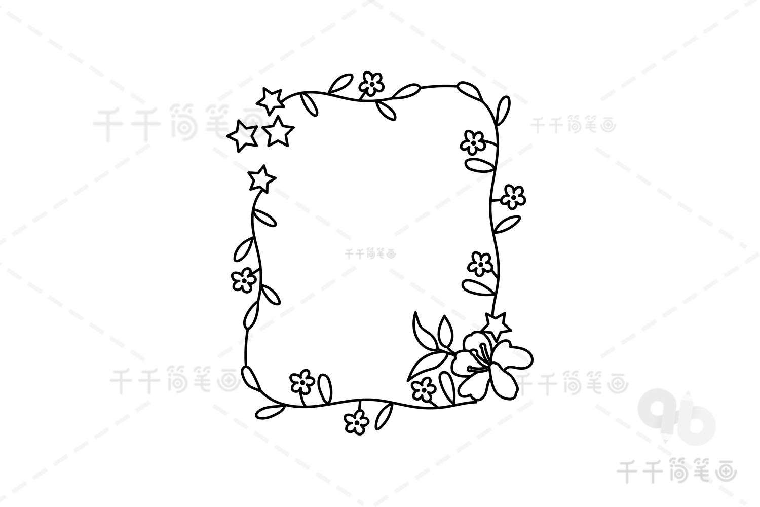 画边框