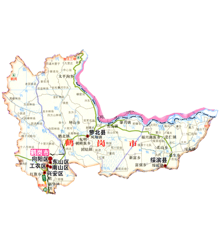 鹤岗在哪个省