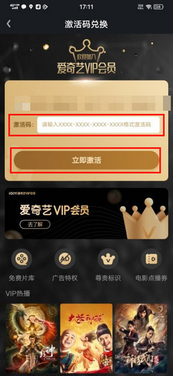 vip激活码