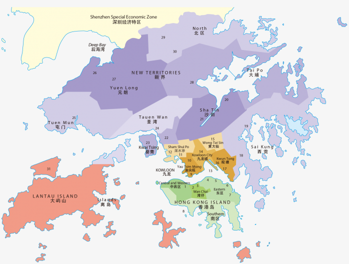 香港位置