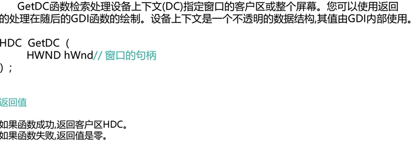 GetDC