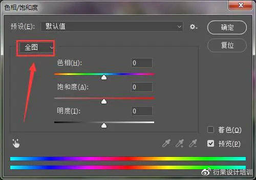 色相饱和度快捷键