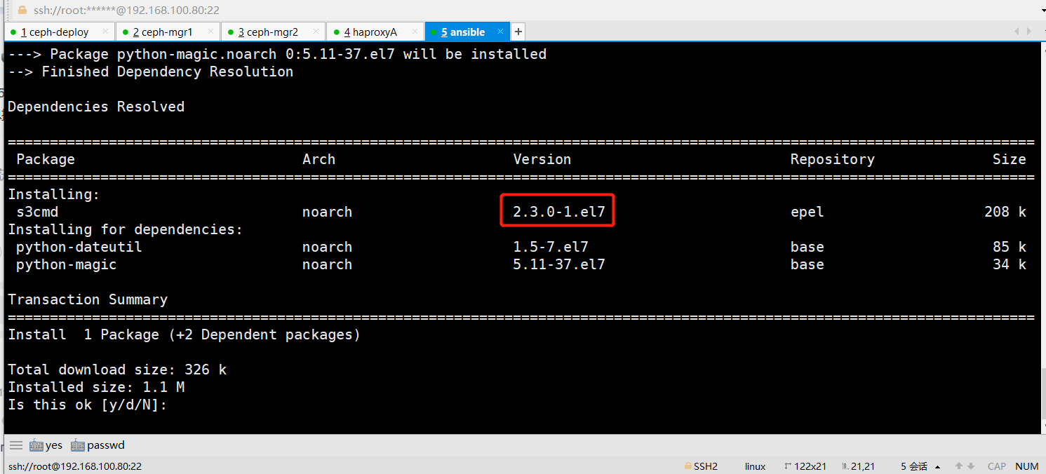 s3cmd