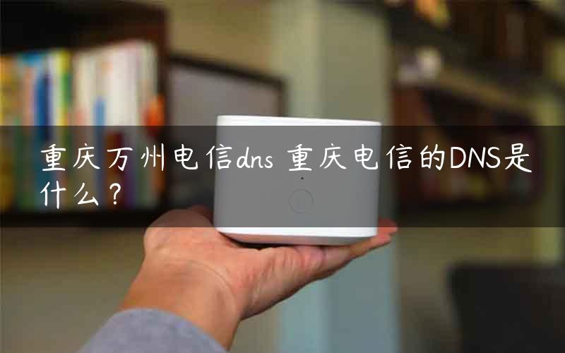 重庆电信dns
