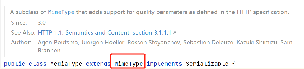 mimetype