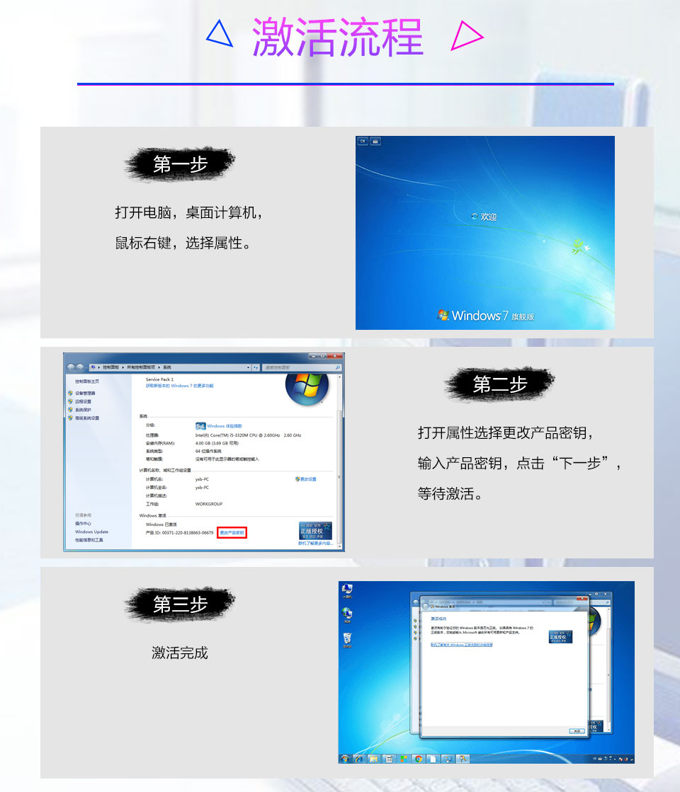 w7激活